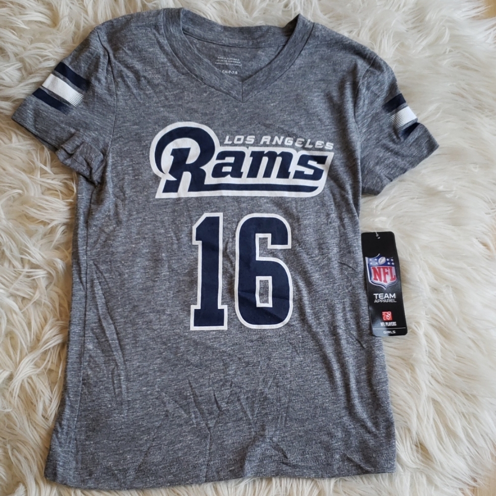 LA Rams Jared Goff V-Neck Tee